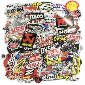 Assortment Set Lot of 120 Racing Decals Stickers NHRA US FREE SHIPPING RANDOM - Picture 1 of 8