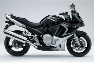 Fairing Kit for Suzuki GSX650F Katana 2008 - 2013 10 11 12 Bodywork Black Silver - Bild 1 von 14