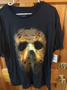Camisa Máscara de Hockey Friday The 13th Jason Voorhees 2XL XXL Horror Slasher NUEVA - Imagen 1 de 4