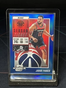 2018-19 Panini Contenders Optic Season Ticket Blue Prizm /99 Jabari Parker #85 - Picture 1 of 2