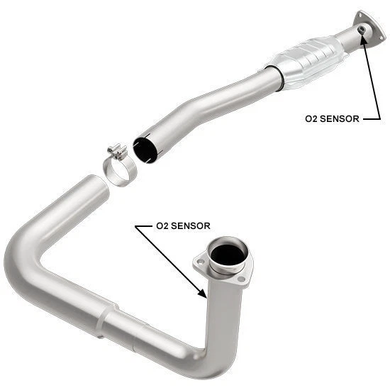 Convertidor catalítico Magnaflow ajuste directo 1996-2000 2500 3500 Chevrolet Express Foto 1 de 1