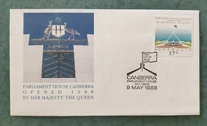 Australia - Parliament House Canberra -Opened 1988 by Her Majesty the Queen -FDC - Picture 1 of 4