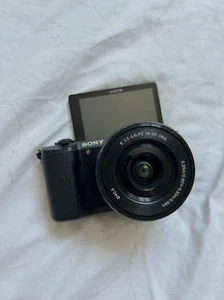 Sony a5100 16-50mm Vlogging Camera with 3-Inch Flip Up LCD (Black) - Picture 1 of 3