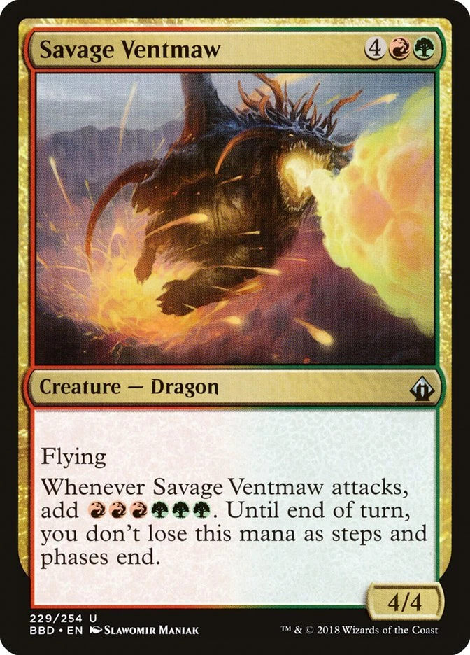 Savage Ventmaw [Battlebond] Magic MTG - Image 1 of 1