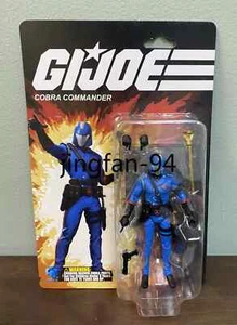 Hiya Toys G.I.Joe Cobra Commander 1/18 Exquisite Mini GI Joe retro Action Figure - Picture 1 of 6