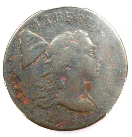 1794 Head of 1793 Liberty Cap Large Cent 1C S-19a - Certified PCGS VG Detail Cover