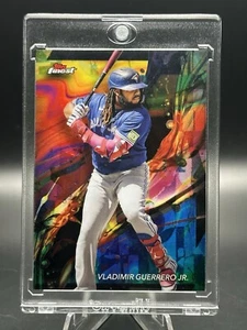 2024 Topps Finest Vladimir Guerrero Jr. #71 refractor de derrames de petróleo SSP Blue Jays - Imagen 1 de 8