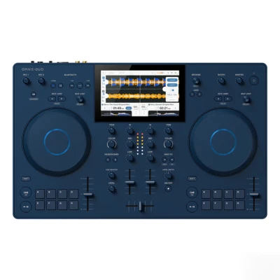 AlphaTheta OMNIS-DUO Portable Battery-Powered All-in-One DJ System - Image 1 of 4