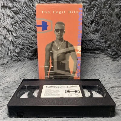MC Hammer Hammerin’ Home VHS Tape 1991 The Legit Hits Capitol Video Music Video - Image 1 of 4