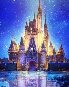 Starry Castle DIY 5D Diamond Painting Kits for Adults Full Drill Rhinestone - Picture 1 of 7