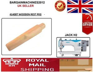 MÁQUINA DE COSER JACK H2 PIE PARA CAMINAR 41400T CLAVIJA DE DESCANSO DE MADERA INDST - Imagen 1 de 3