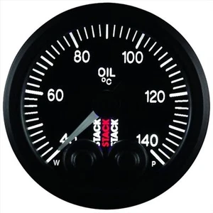 Stack 40-140ºC Pro Control Oil Temperature Gauge Electronic Black 52mm 3509 - Picture 1 of 1