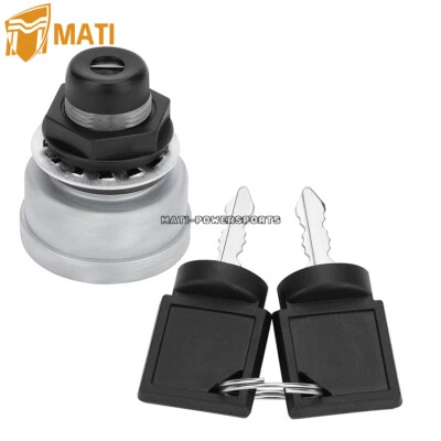 Interruptor de encendido con 2 llaves para moto de nieve Polaris Indy 500 EFI SKS RMK 1991-1999 Foto 1 de 4