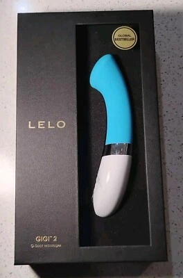 Masajeador LELO Gigi 2 puntos G azul turquesa nuevo Foto 1 de 2