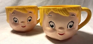 70er Jahre Vintage Campbells’s Kunststoff Kinderbecher Tassen - 2 Stück - Bild 1 von 6