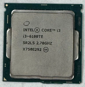 Intel Core i3-6100TE 2.70GHz dual-core 4-thread 4MB LGA-1151 CPU processor - Picture 1 of 1