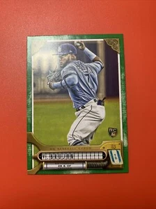 2022 Gypsy queen Vidal Brujan Green RC #17 Tampa bay Rays - Picture 1 of 2