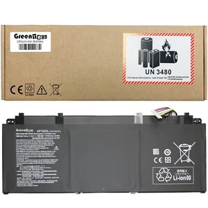 GREENTECH AP15O5L KT.00305.001 BATTERY FOR ACER SPIN 5 SP513-52N S13 S5-371 53WH - Picture 1 of 1