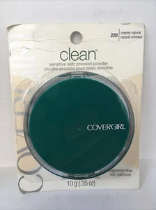 CoverGirl Clean Sensitive Skin # 220 Creamy Natural Pressed Powder 0.35oz - Picture 1 of 4
