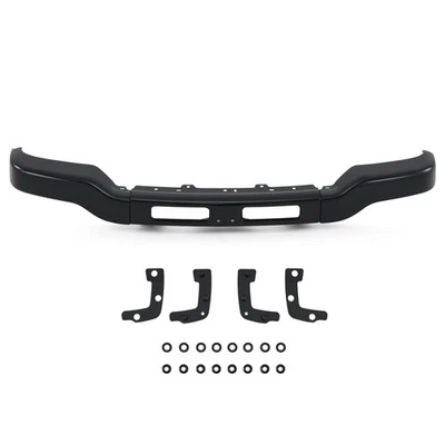 For GMC Sierra 1500 03-06 Sierra 2500 Sierra 3500 Front Bumper Face Bar Black Foto 1 de 4