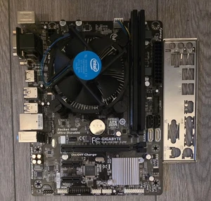 Intel Core i5 4460 CPU, GIGABYTE GA-H81M-S2H Motherboard and 8GB RAM Bundle - Picture 1 of 2