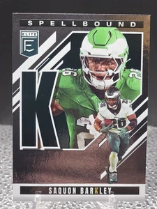 2025 Panini - Donruss Elite - Spellbound - Saquon Barkley - K - #4 - Picture 1 of 2