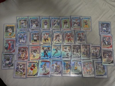 2024 Donruss Optic Football Wave Prizm /300 Rookie and Veteran 35 Card Lot🔥 - Image 1 of 3