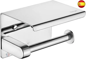 Ibergrif MK34050 - Portarrollos Adhesivo Sin Tapa de Papel Higiénico con el - Imagen 1 de 7