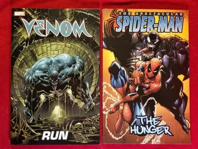 2004 The Spectacular Spider-Man: The Hunger & Venom Run TPB LOT Marvel Comic - Image 1 of 4