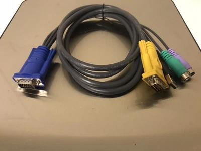 Aten 1.8M PS/2-USB KVM Combo Cable - Image 1 of 4