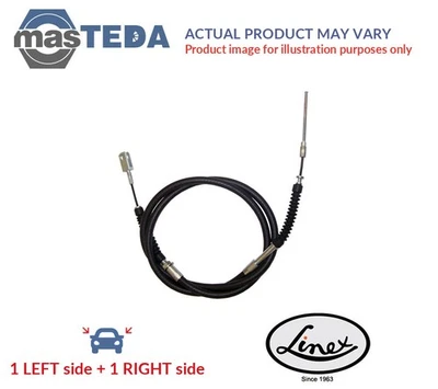150230 HANDBRAKE CABLE PAIR CENTRE LINEX 2PCS NEW OE REPLACEMENT - Image 1 of 4