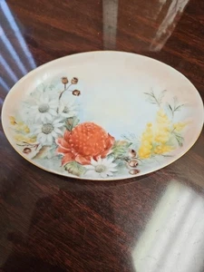 Vtg Hand Painted Plate- Signed By S Lancy For Australian Bi Centenial 1988 - Picture 1 of 12