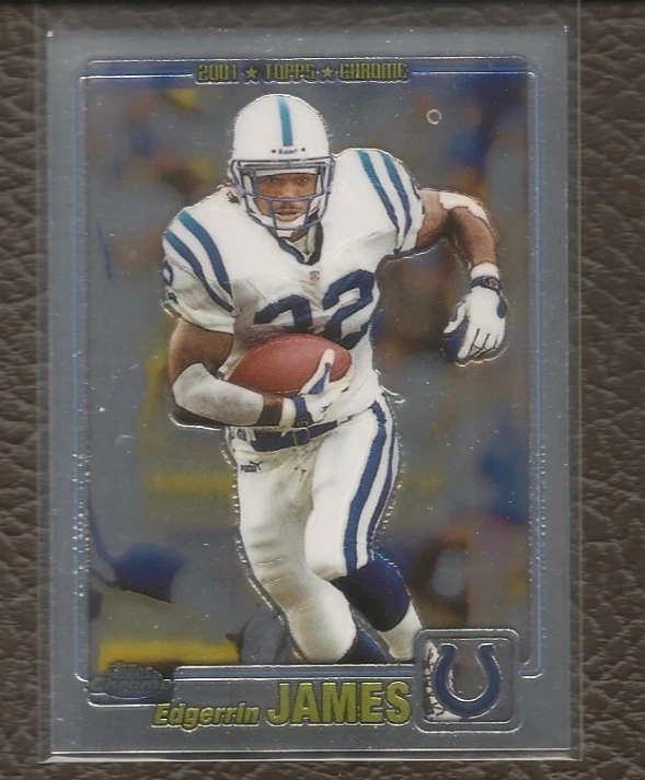 Edgerrin James 2001 Topps Chrome #100 Indianapolis Colts - Image 1 of 1