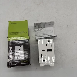 ARTRUSB156ACW4 - Adorne 15A manipulationssicherer ultraschneller USB - weiße Oberfläche - Bild 1 von 6