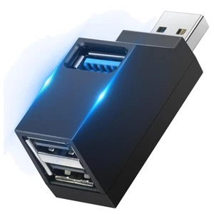 Mini USB 3.0 Hub mit 3 Ports – Kompakter USB Splitter für schnelles Laden - Bild 1 von 1