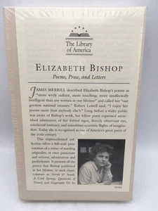 SEALED Elizabeth Bishop Poems, Prose, and Letters Library of America HC Slipcase - Foto 1 di 5