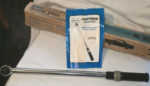 Vintage Sears Craftsman 1/2 Antrieb Microtork Schraubenschlüssel # 944476 mit OVP 8-1-79 - Bild 1 von 18