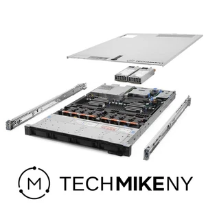 Dell PowerEdge R640 Server 2.40Ghz 40-Core 128GB RAM 4x 960GB SAS SSD Rails - Picture 1 of 5