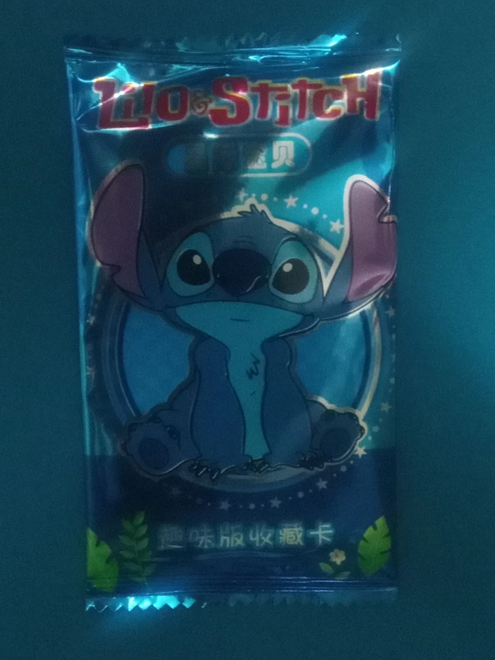 x1 Sealed 5 Card Booster Pack - Disney Anime Lilo Stitch Trading Cards - New - Image 1 of 1