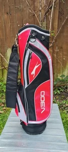 Slazenger golf bag v300 ,Pink/Black, white ,Lady's 6 Way 5 Pockets mint Conditi - Picture 1 of 4