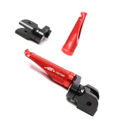 MFP Red Racing Front 1" Lowering Foot Pegs For Monster 937 21 22 23 24 - Image 1 of 4