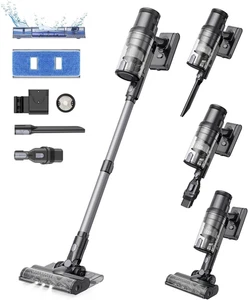 P11 Mopping Aspirapolvere Senza Fili Lavapavimenti Leggero 35Kpa/500W Serbatoio - Foto 1 di 12