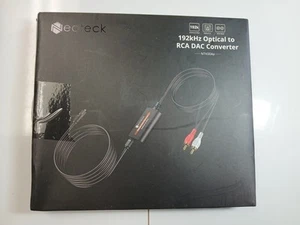 Neoteck 192KHZ DAC Converter Optical SPDIF to 3.5mm RCA Cable Audio Adapter 3ft - Picture 1 of 5