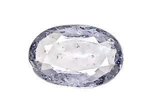 1.035CTS Zafiro Natural Blanco Forma Ovalada Corte Piedras Preciosas Sueltas Ver Video - Imagen 1 de 3