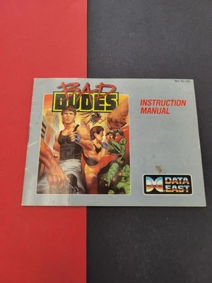 bad dudes nes Manual - Image 1 of 2