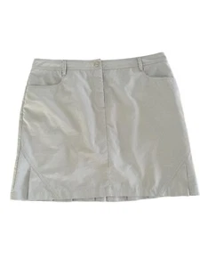 NVO Lanctot Golf Tennis Pickleball Skort Skirt Size 14 Checks Pleated 19” Length - Picture 1 of 7
