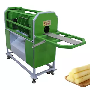 Electric Sugarcane Peeler 220/110V High Efficient Sugarcane Skin Peeling Machine - Picture 1 of 24