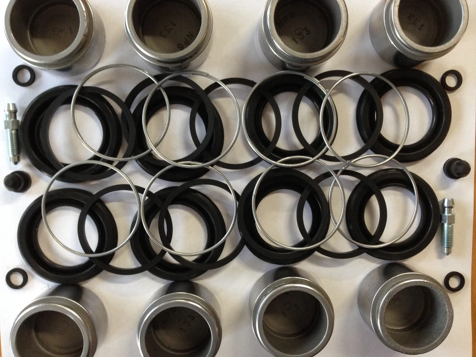  Kit de pinza de freno delantero completo y hardwar para Jaguar XJ6 1974-1996, XJS Foto 1 de 1