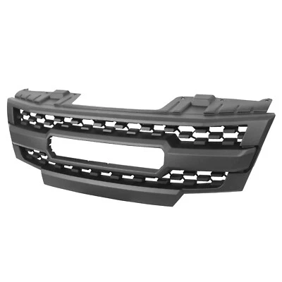 Parrilla de parachoques delantero negra para Nissan Frontier 2009-2016 con luces Foto 1 de 4