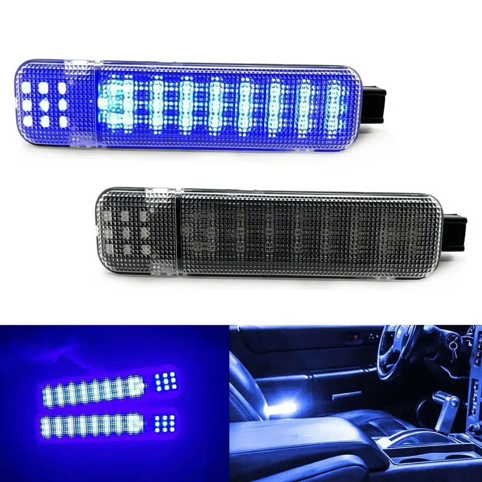 Pair LED Door Courtesy Light For Chevy Silverado Suburban Tahoe GMC Sierra Yukon Foto 1 de 4